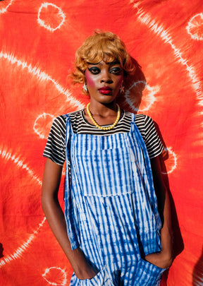 AKOSUA UNISEX OVERALLS | BLUE ICE