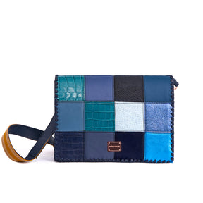 Midi DARA Patchwork Crossbody Bag