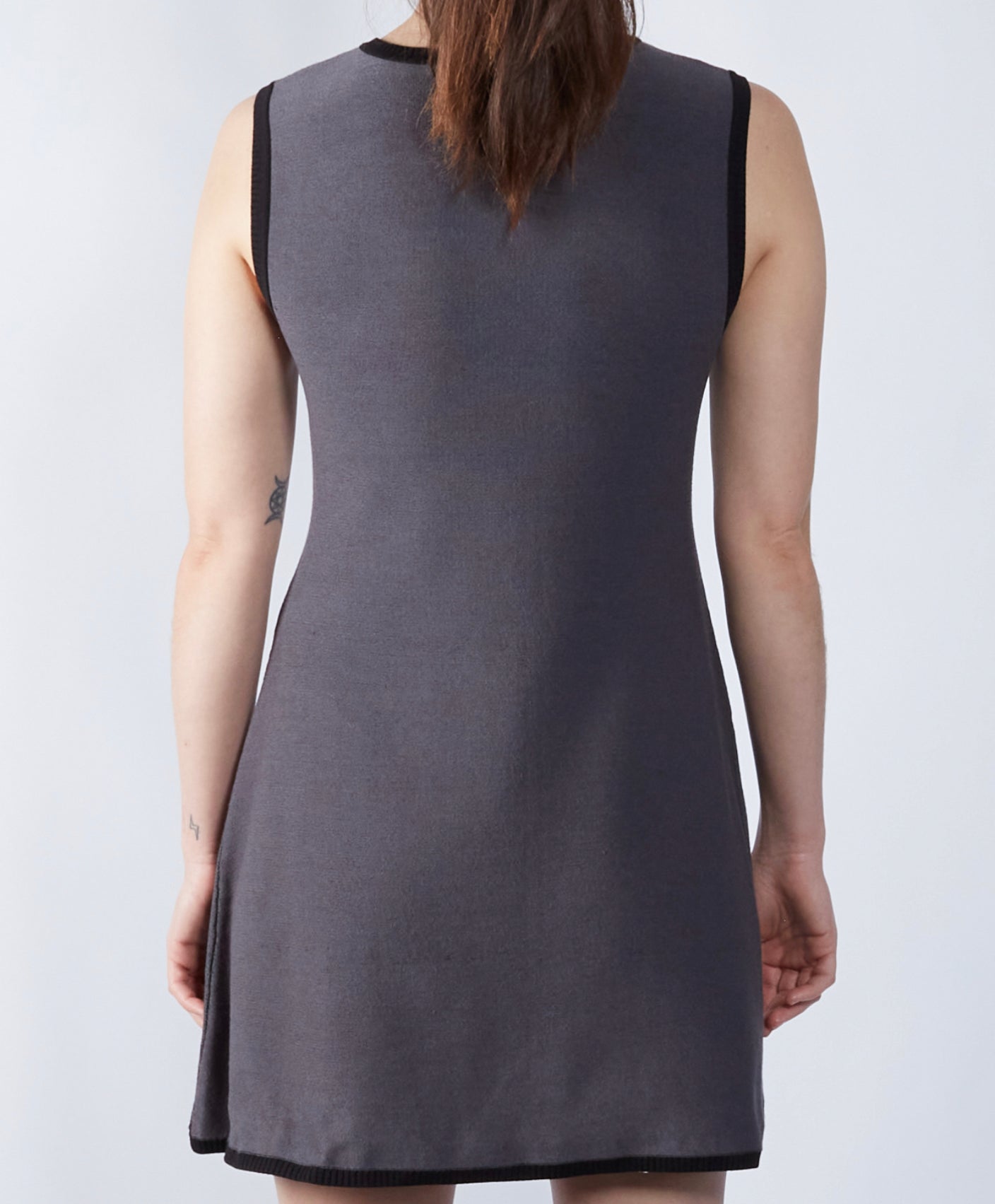 Cross V Neck Dress