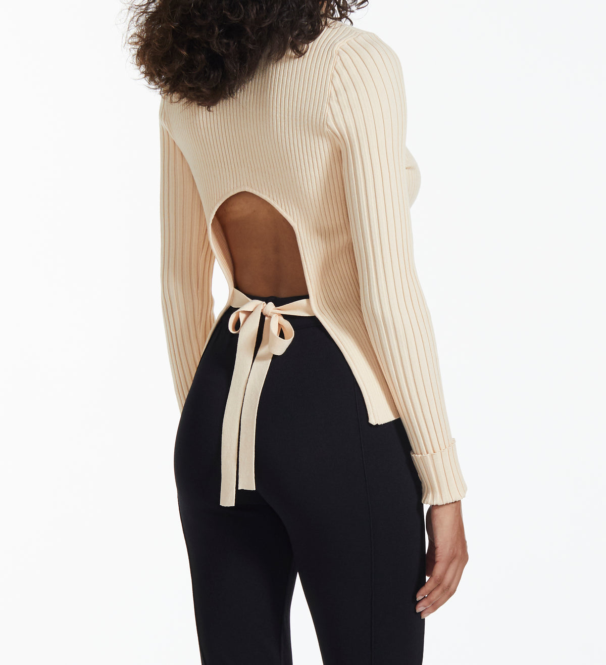 Bow Back Sweater