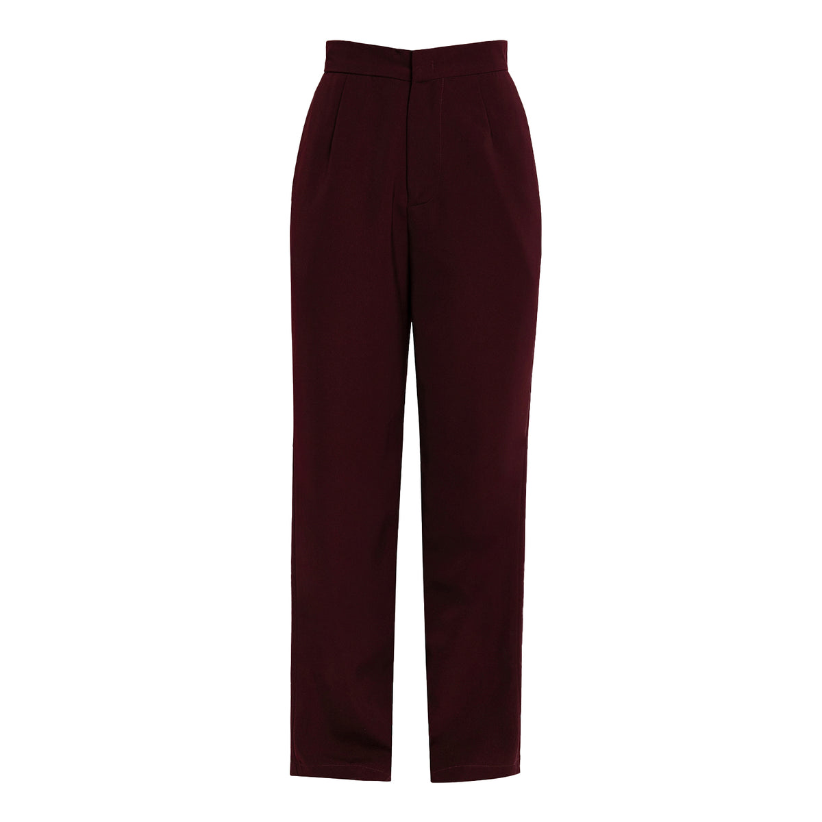 ZOE MAROON TAILORED PANTS