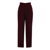 ZOE MAROON TAILORED PANTS