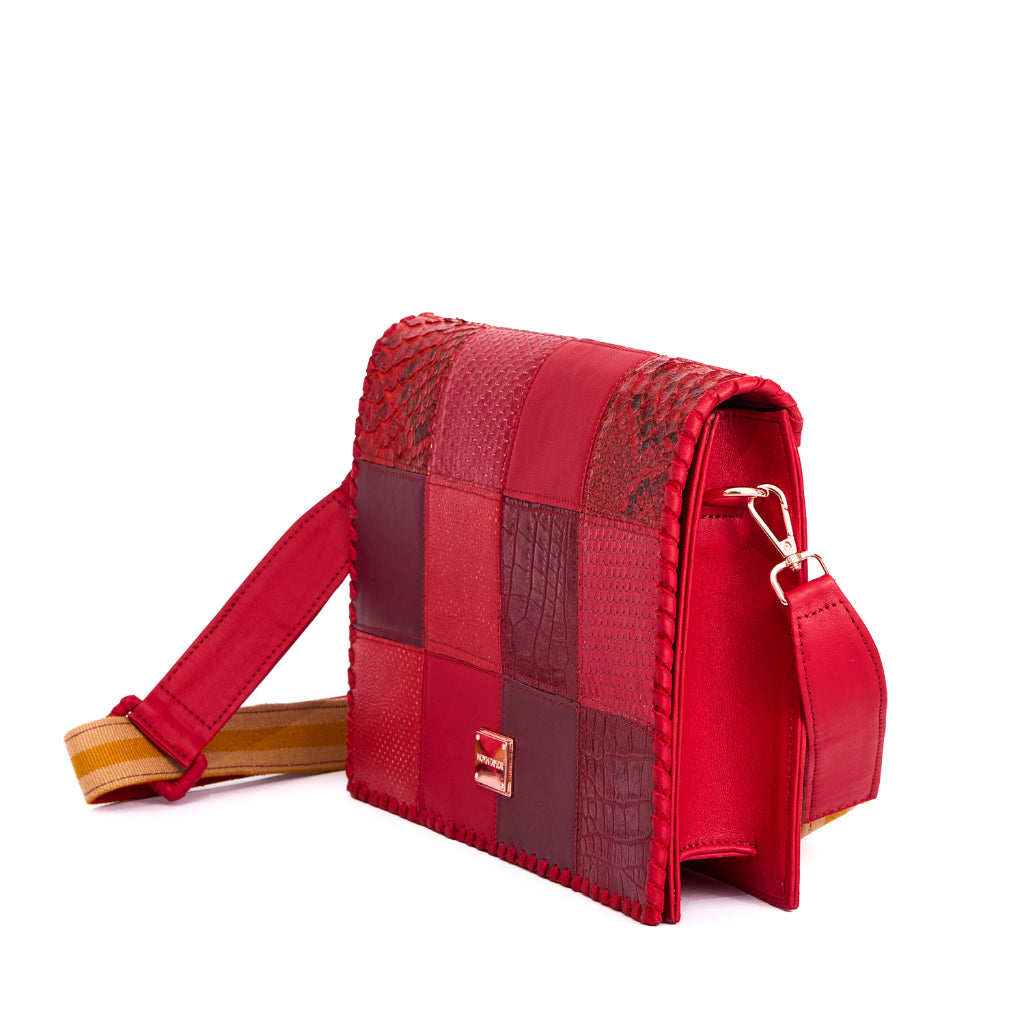 Midi DARA Patchwork Crossbody Bag