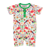 Mixed Up Clothing Suave Baby Romper - Animal Arabesque