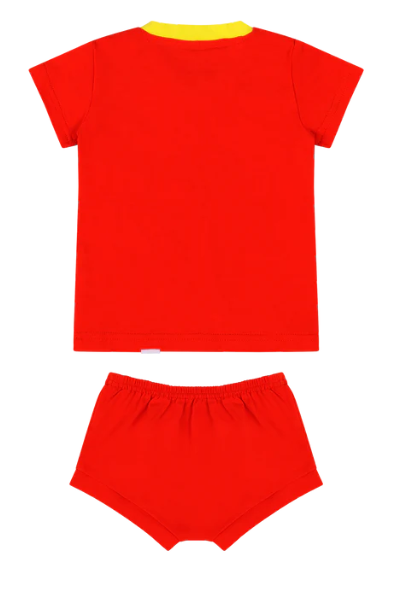 Mixed Up Clothing Suave Baby Tee and Bloomer Shorts Set - Chiva