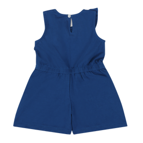 Mixed Up Clothing Volant Ruffle Shorts Romper - Sodalite Blue