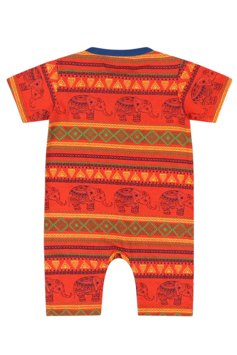 Mixed Up Clothing Suave Baby Romper - Jacquard Stripe