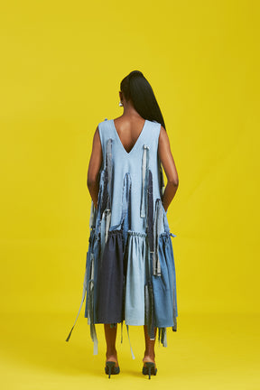 Yinx denim dress