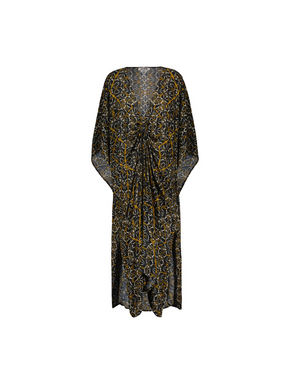 Obaatan Kaftan+Maxi Dress - Brown Sugah (Bamboo Rayon)