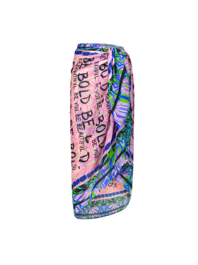 BE BOLD Sarong+Scarf