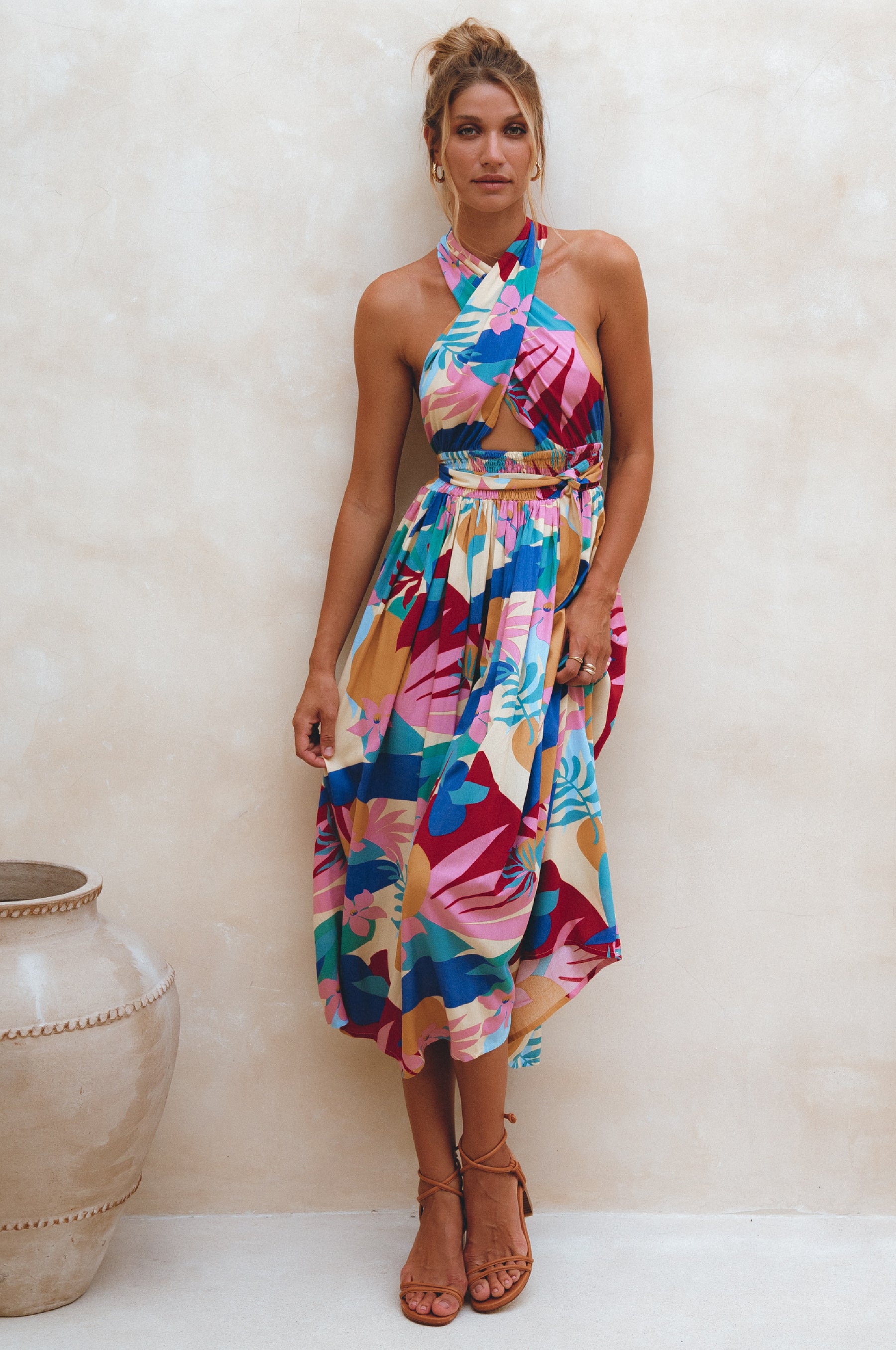 Glowing Hera Infinity Dress - Havana