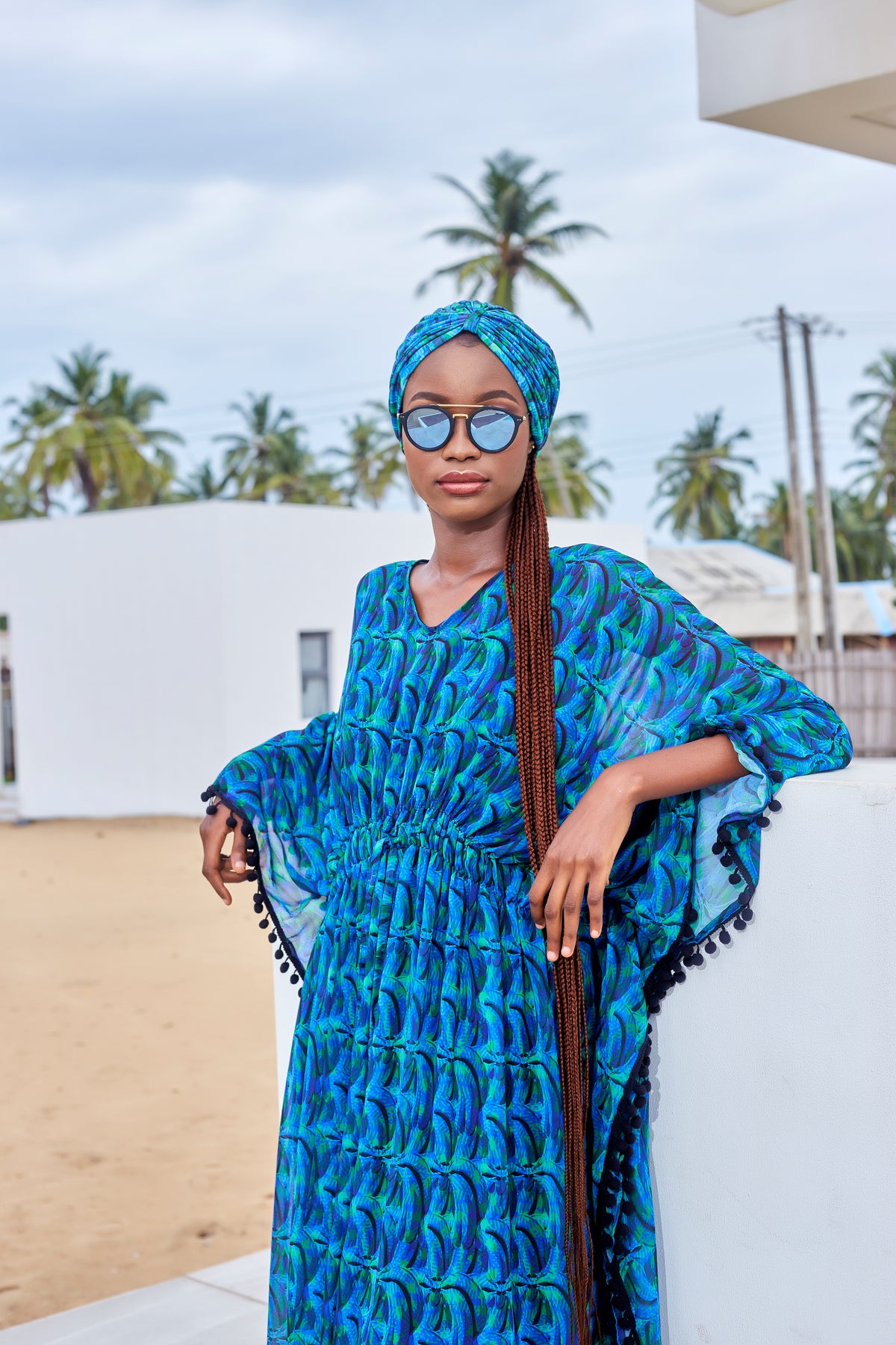 Ogede Tassel Kaftan