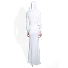 Blanca Hooded Long Dress