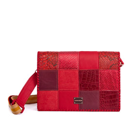 Midi DARA Patchwork Crossbody Bag