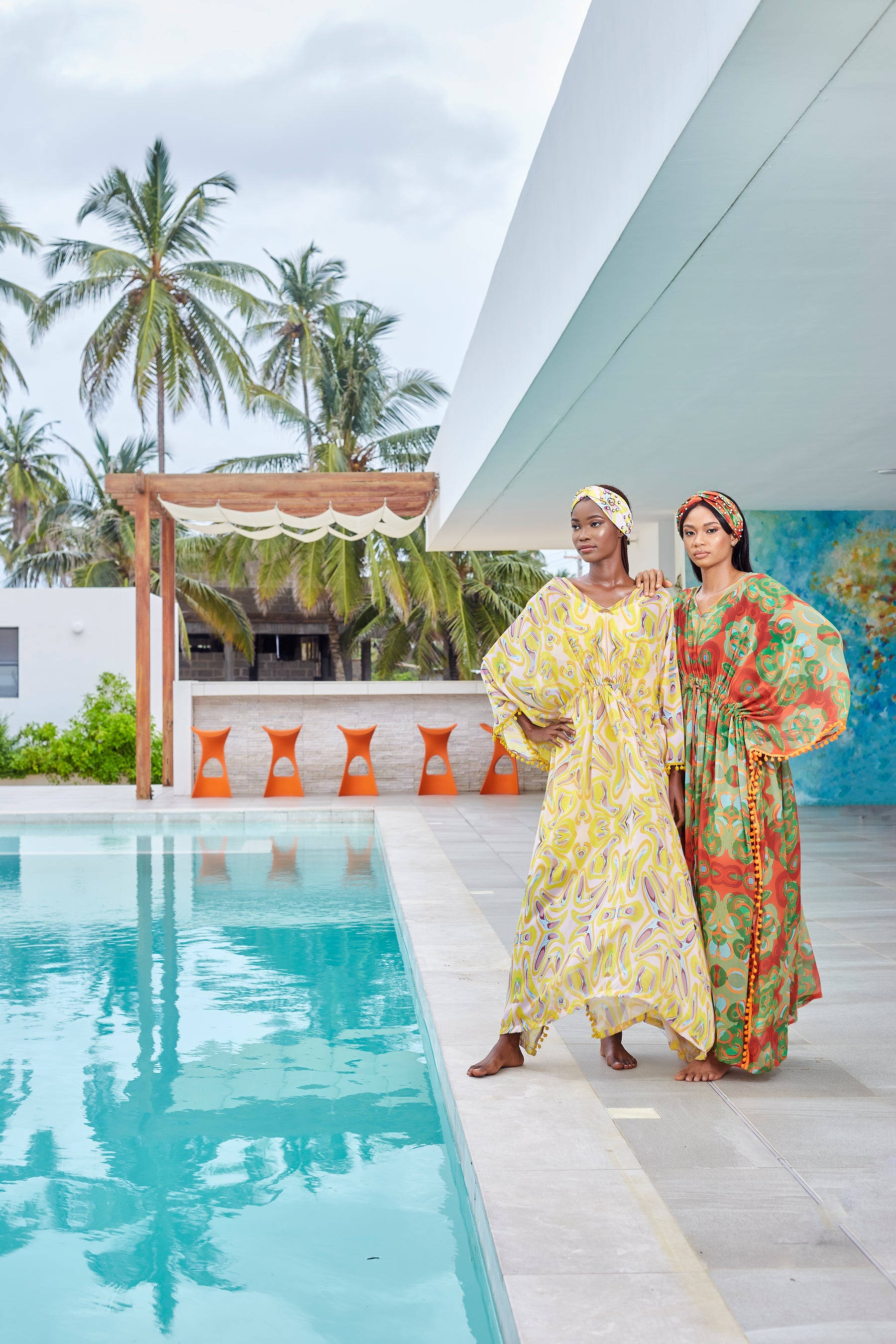 Mia Tassel Kaftan