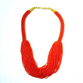 Multi-Strand Beaded Necklace