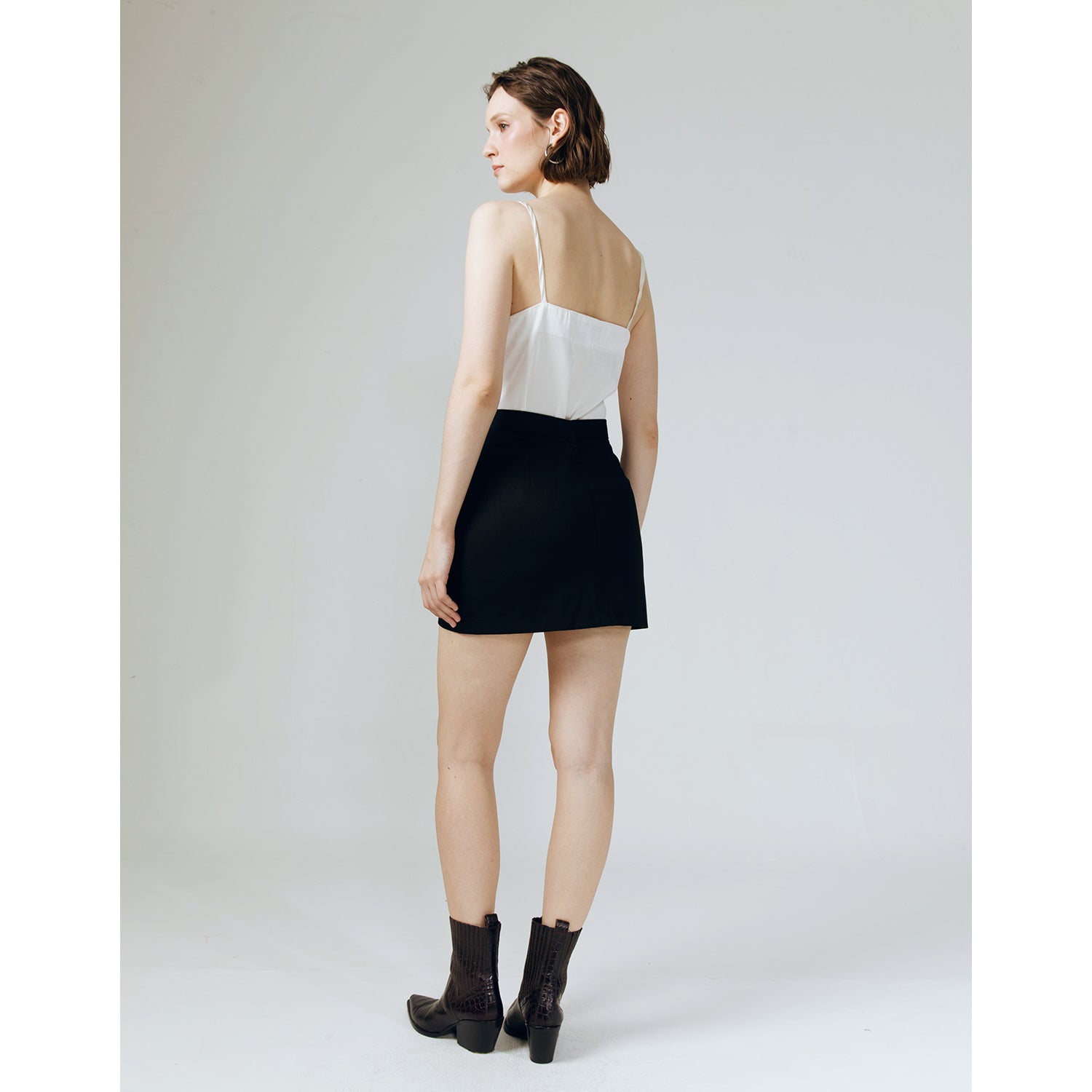 WILMA DOUBLE POCKET MINI SKIRT