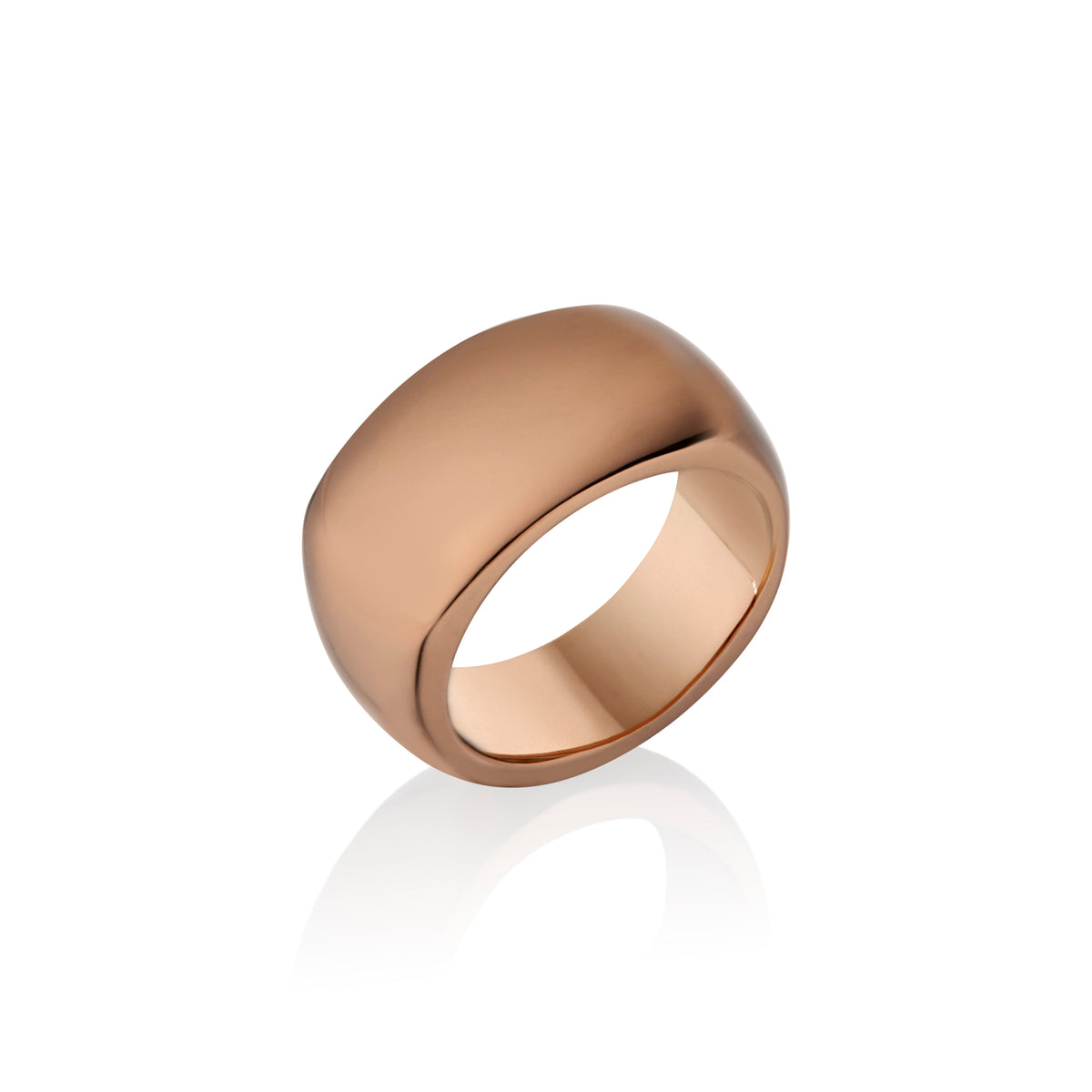 Chocolate Unsquared Signet Ring