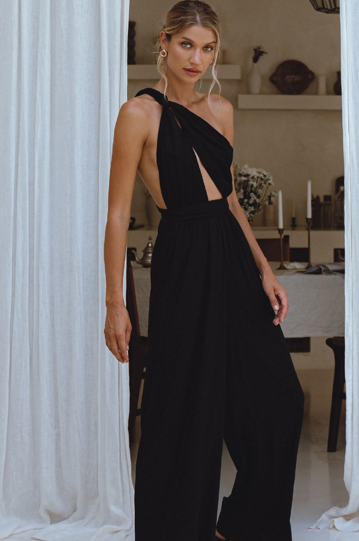 Gaia Infinity Jumpsuit - Black