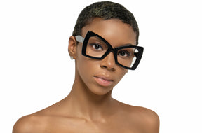 The Admiral black eyeglasses