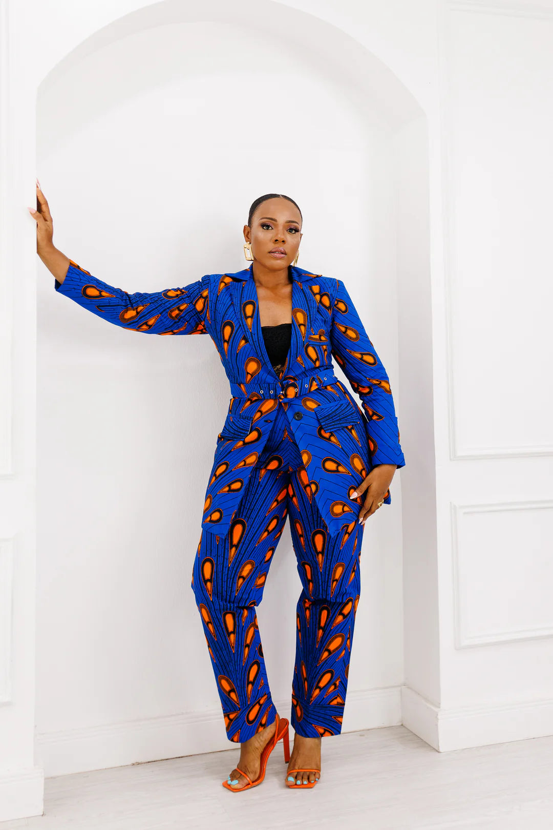 LERATO AFRICAN PRINT SUIT SET