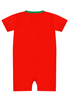 Mixed Up Clothing Suave Baby Romper - Red Alert