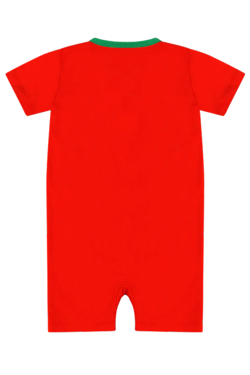 Mixed Up Clothing Suave Baby Romper - Red Alert