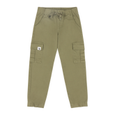 Mixed Up Clothing Boys Relaxed Fit Drawstring Cargo Jogger Pants Olive