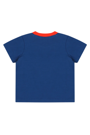 Mixed Up Clothing Kids Suave Solid Short Sleeve Pocket T-Shirt - Sodalite Blue