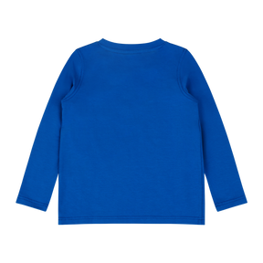 Mixed Up Clothing Boys Pocket Long-Sleeve Henley Shirt  Blue Multicolor