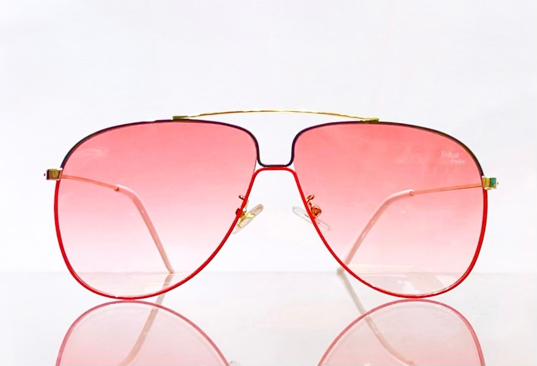 Highlife rose-colored aviators