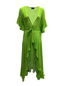 Korinne Standard Kaftan-Neon Green